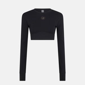Stella McCartney Adidas Long-Sleeved Crop Top
